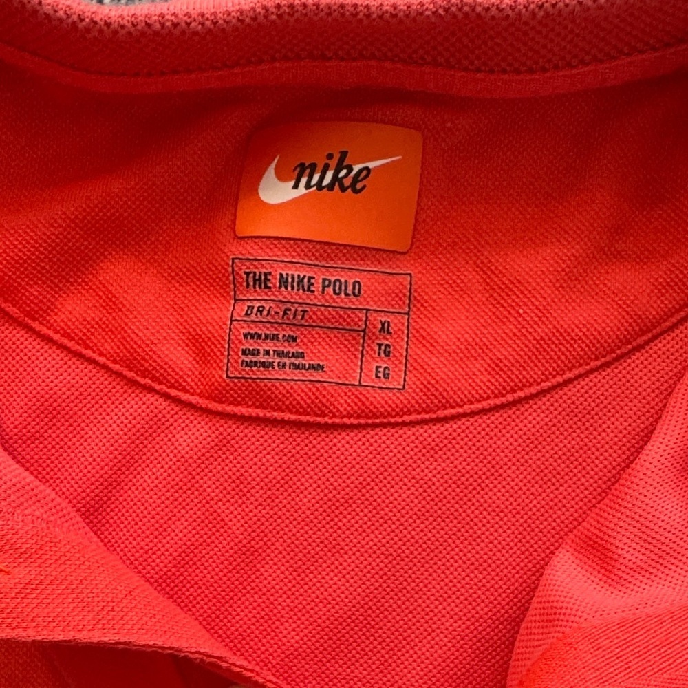 Nike Men's Size XL Red Heritage Golf Tennis Polo - Picture 8 of 9